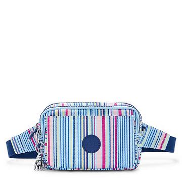 Kipling Abanu Multi Printed Convertible Crossbody Táska Kék Színes | HU 1032YX